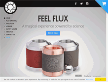 Tablet Screenshot of feelflux.com